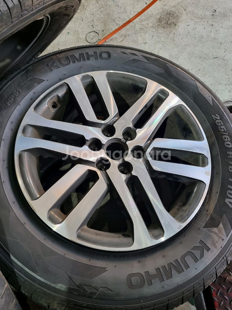 모하비 18인치 휠타이어 판매--0