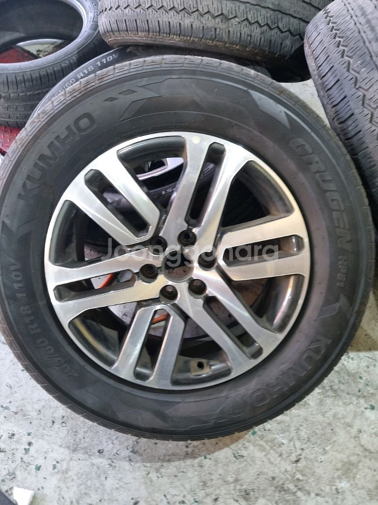 모하비 18인치 휠타이어 판매--3