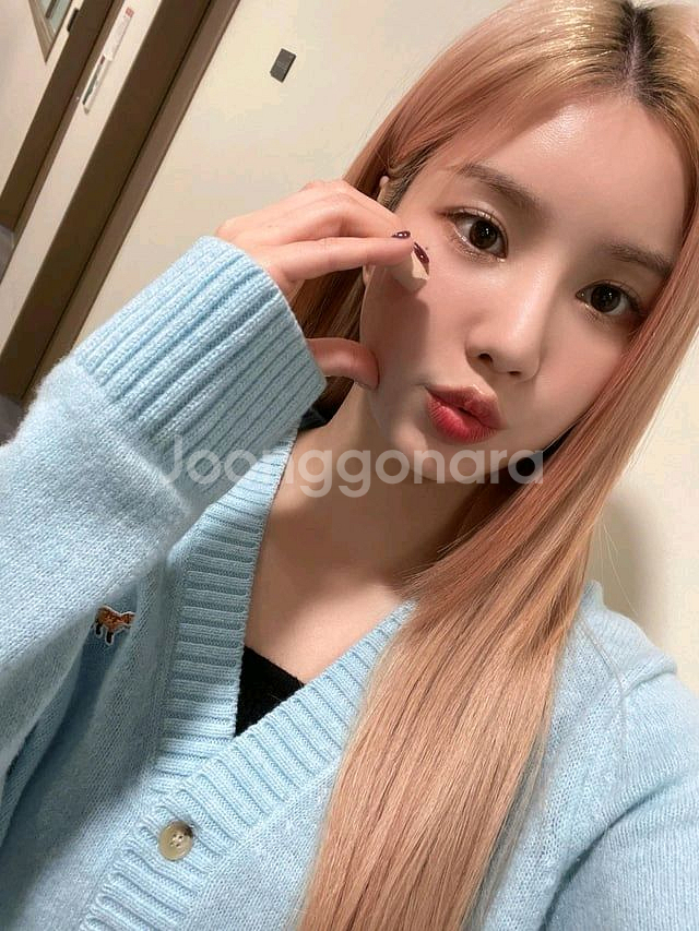 메종키츠네 램스울 여성 가디건 니트 스웨터 베이비폭스헤드--0