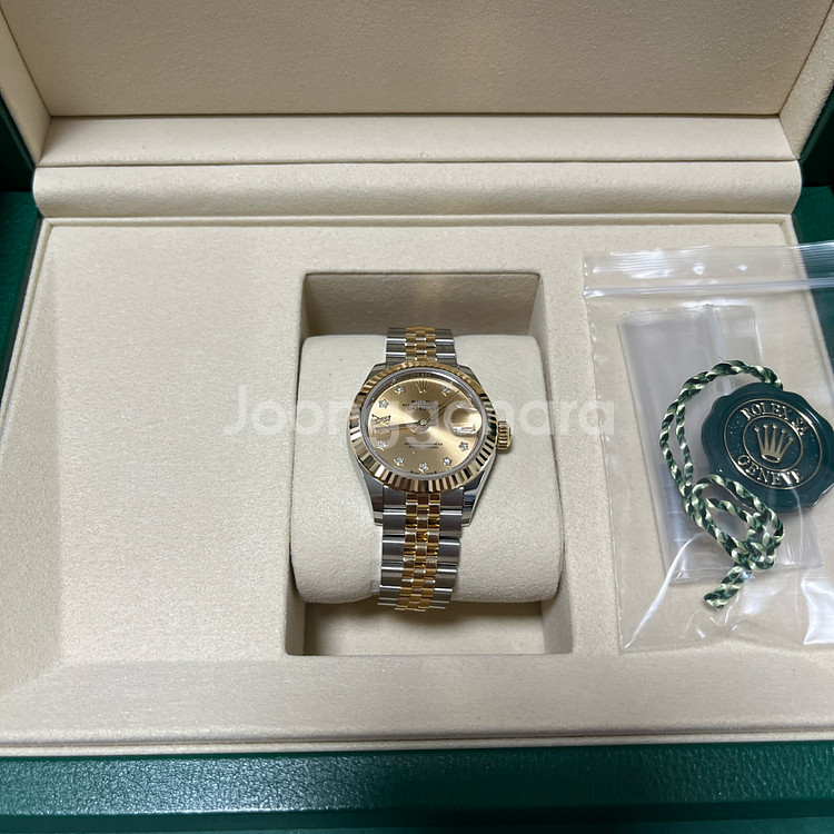 로렉스 데이저스트28mm 샴페인 별다이아 279173--2