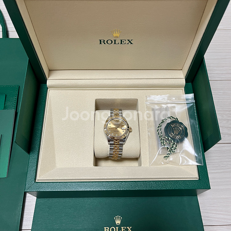 로렉스 데이저스트28mm 샴페인 별다이아 279173--1