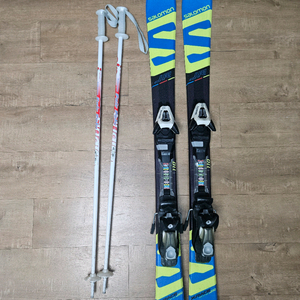 살로몬 주니어 스키 세트 110