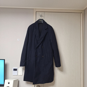 시스템옴므 울 캐시미어 구스 다운 패딩 코트