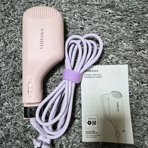 보다나 콤팩트 물결 고데기 핑크 이미지