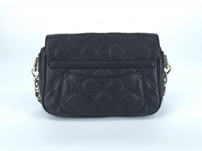 메트로시티 M171MQ0563Z 퀼팅 체인 블랙 골드 숄더백 클래식 M로고 가죽백 크로스백--2