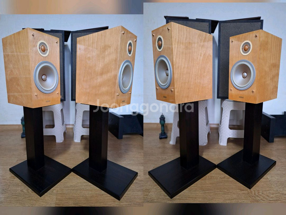 스탠드포함/오버홀/야마하 NS-1 알리코 스피커 빈티지 레트로 인테리어 앤틱 오디오 하이파이 가게 매장 카페--1