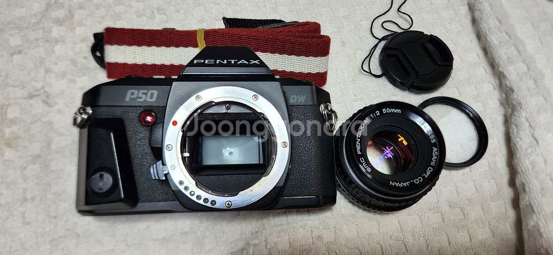 펜탁스P50 DW(A급), 펜탁스렌즈50/1:2,스트랩.--2