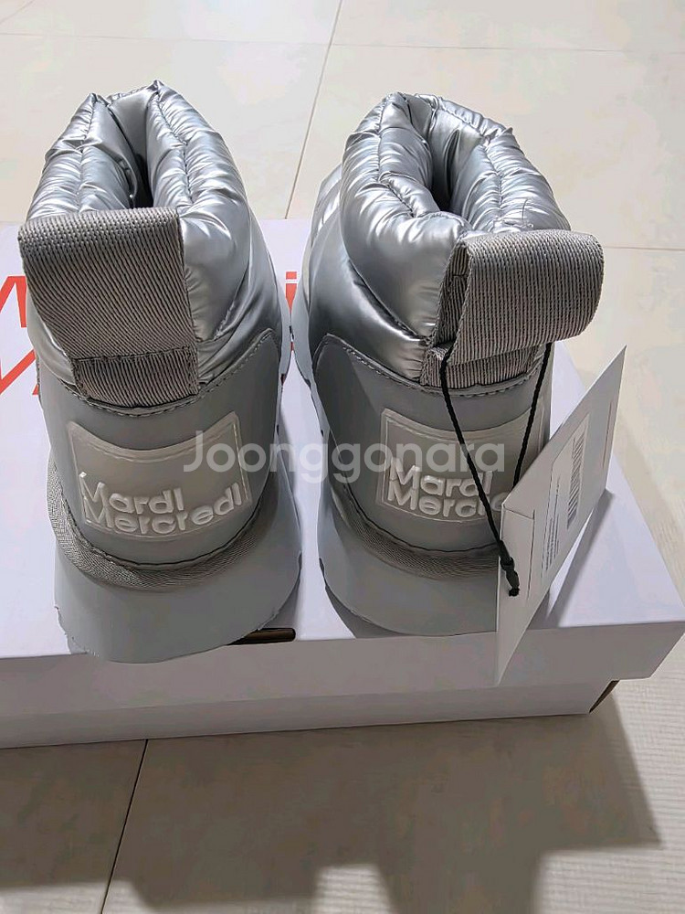 마르디 메크르디 숏패딩부츠 230사이즈 새제품--2