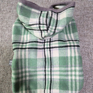 SSFW 강아지 체크 판초 L사이즈