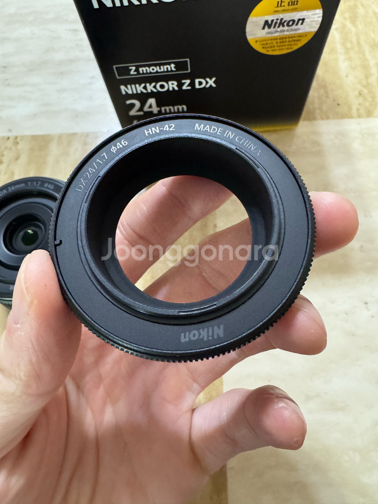 니콘 니코르 Z DX 24mm f/1.7 렌즈--3
