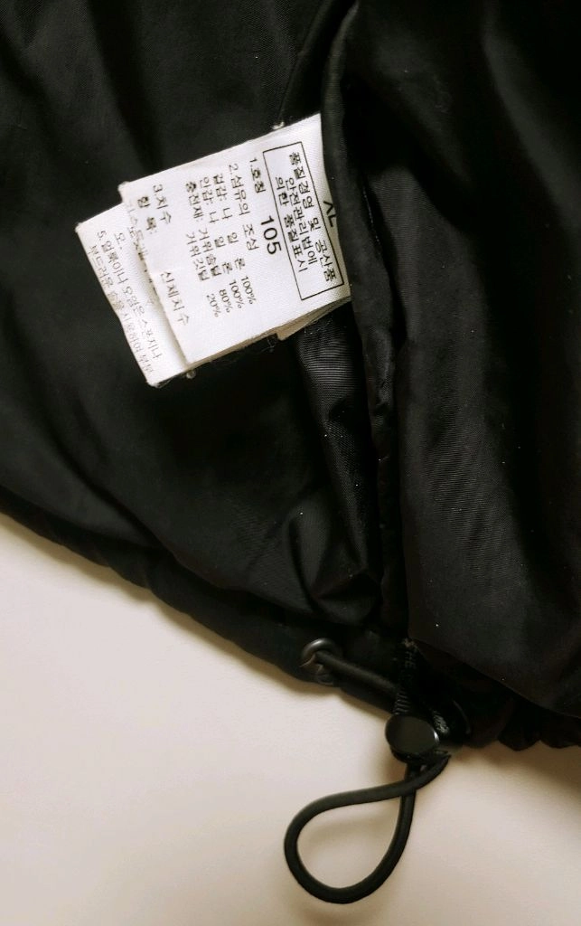 [3XL] 노스페이스 눕시 패딩점퍼 700 블랙1358 이미지