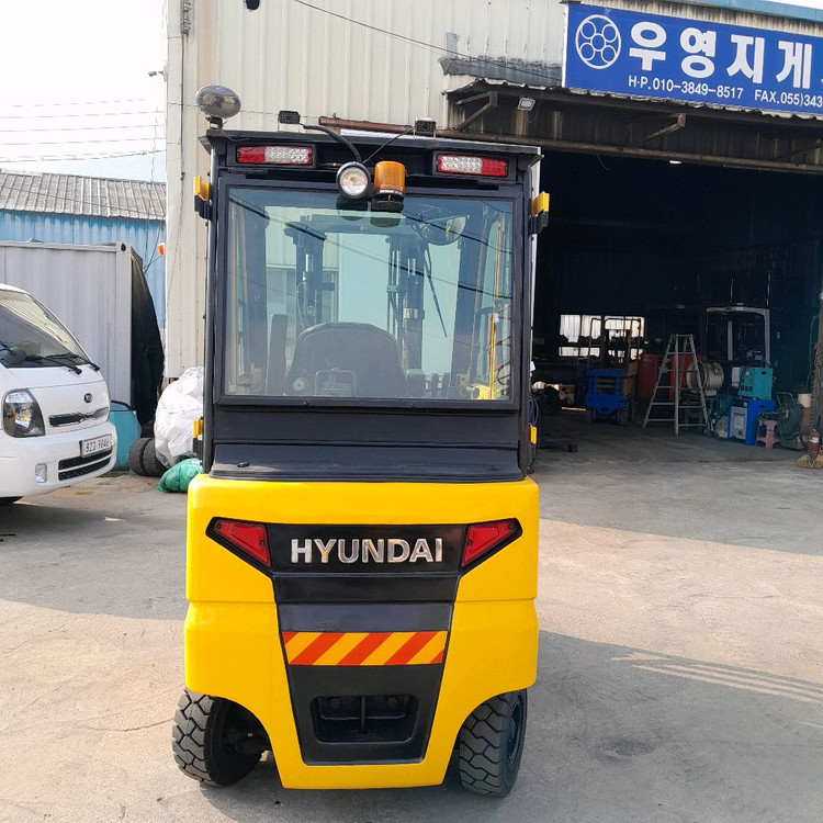 현대전동지게차 2.5톤 25B-9 2단3.3미터 올케빈 사이드쉬프트--2