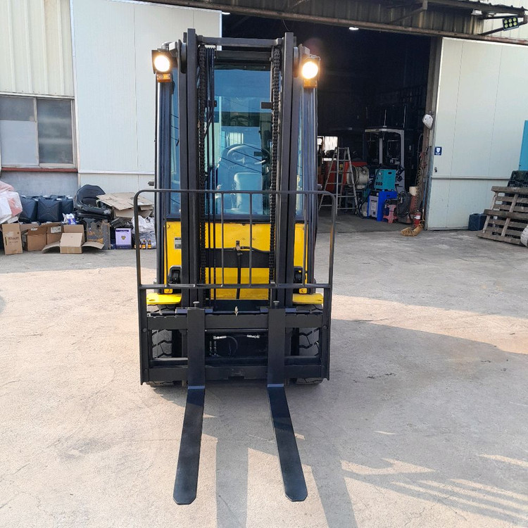 현대전동지게차 2.5톤 25B-9 2단3.3미터 올케빈 사이드쉬프트--3