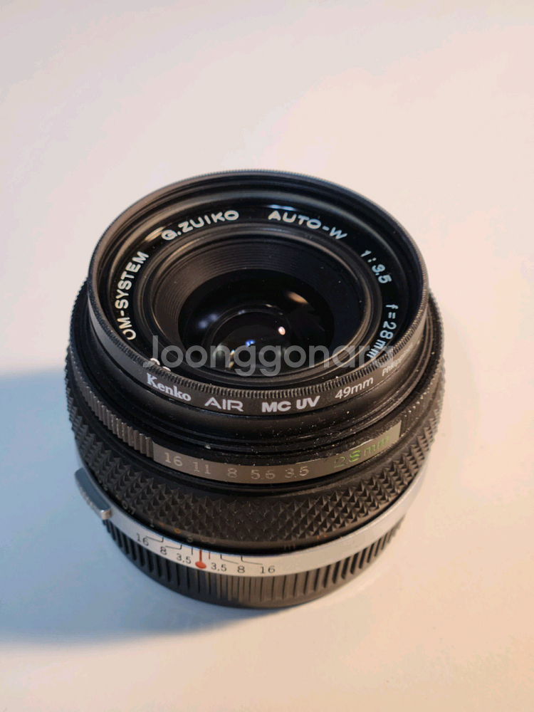 올림푸스 OM system zuiko 28mm f/3.5 렌즈--0