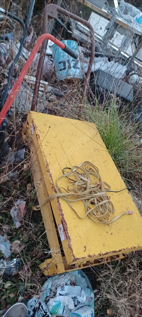 수동 테이블리프트 핸드카 리프트 핸드대차 이미지