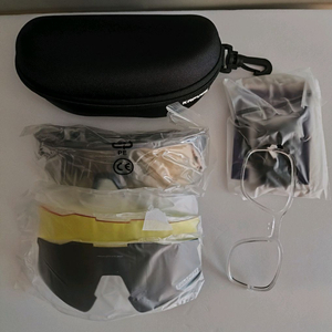 [(새상품)]자전거 고글(렌즈3개추가)선글라스 카프보에