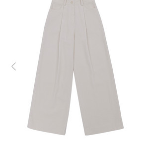 PVCS 안나 코듀로이 와이드 팬츠 크림