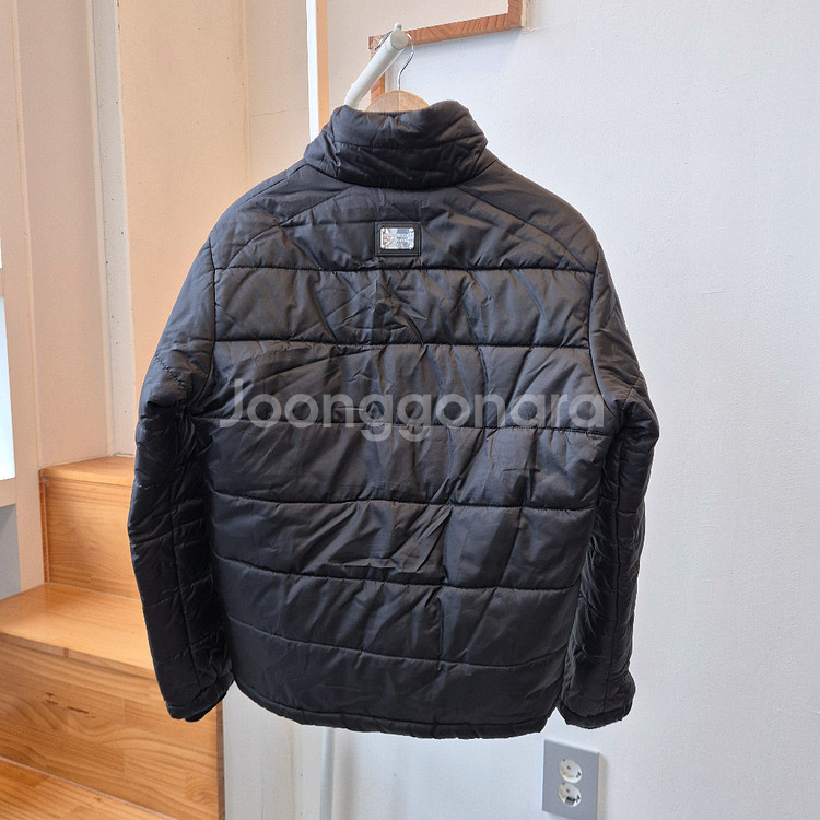 돌체앤가바나 DG 블랙 경량 패딩 점퍼--5