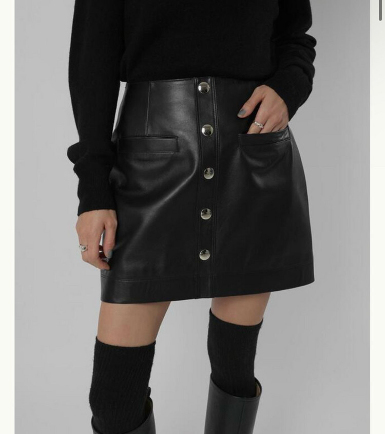 11am 제작 가죽스커트 sk-222 미듐사이즈--2