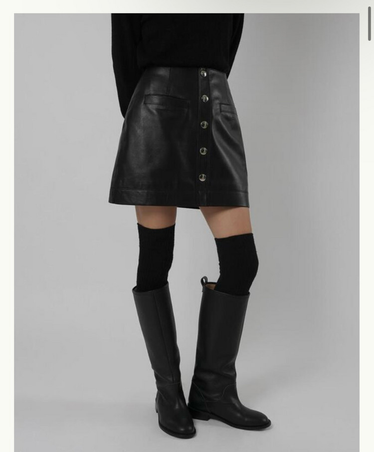 11am 제작 가죽스커트 sk-222 미듐사이즈--3