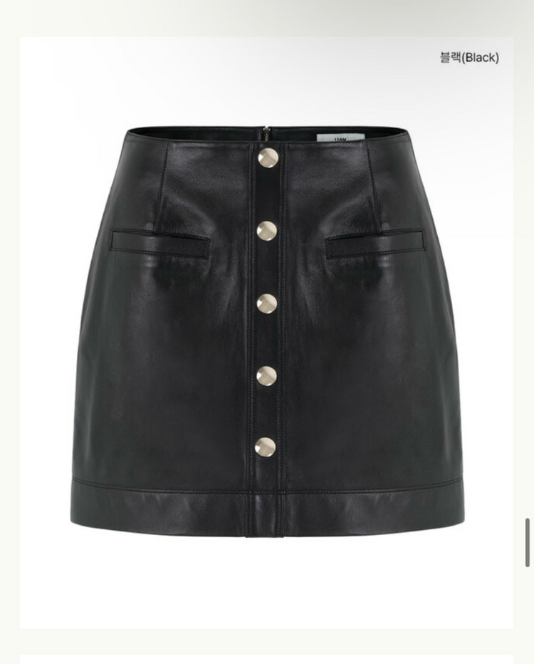 11am 제작 가죽스커트 sk-222 미듐사이즈--4