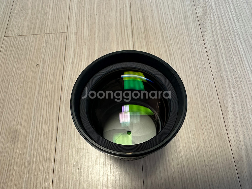 삼양 85.4 (85mm F1.4) 수동 MF렌즈 캐논용 팝니다--7