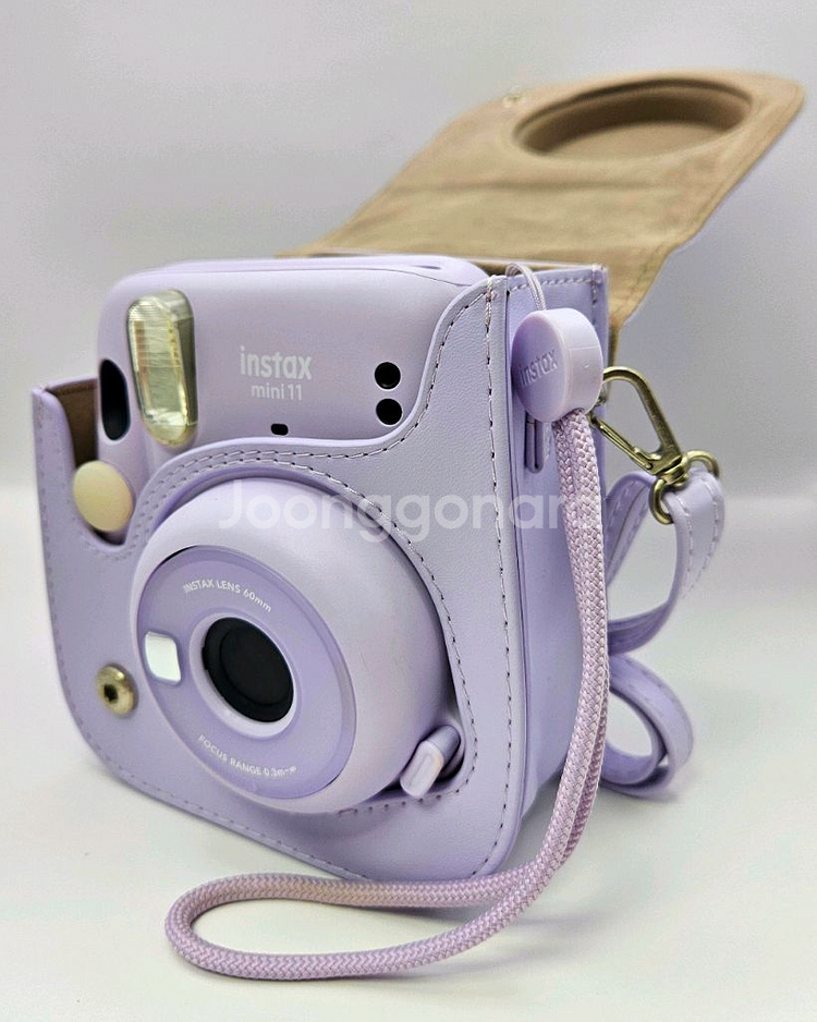 인스탁스 미니 11 라벤더 + 케이스 팝니다.--5
