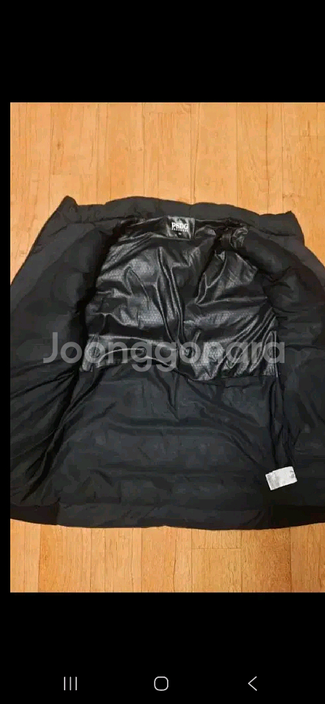 (정품,PSDG)파시디 골프 하이브리드 미들 패딩 니트 블랙 자켓 100--5