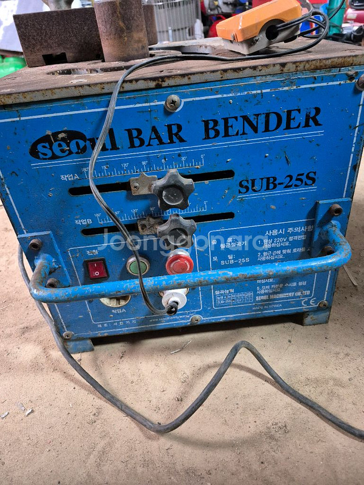 서울기계 철근밴딩기--3