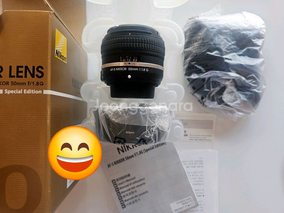 니콘정품 AF-S 50mm F1.8G SE (50.8G--0