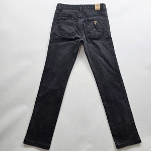 게스 청바지 흑청 스판 데님 사이즈28 R3152