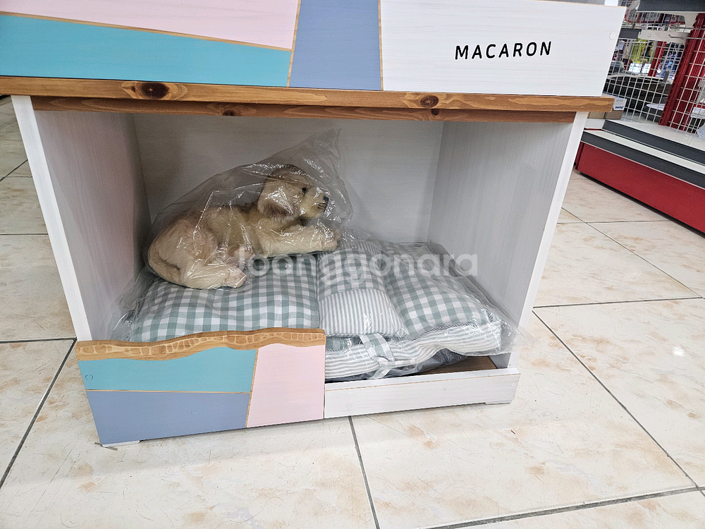 강아지 원목 친환경 하우스--1