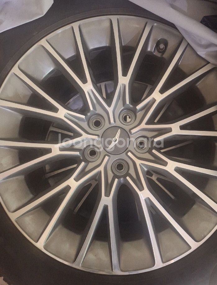 제네시스 순정 휠타이어 제네시스 G80 RG3 18인치--0