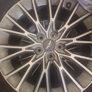 제네시스 순정 휠타이어 제네시스 G80 RG3 18인치