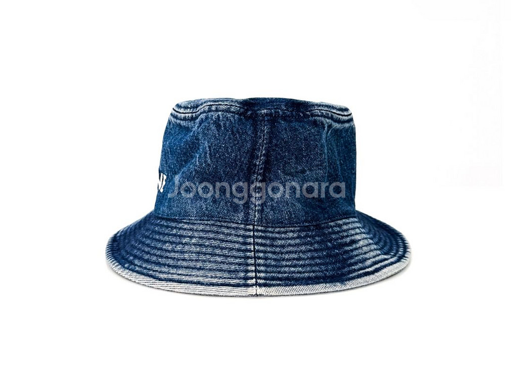 [M] 셀린느 유니온 워시 데님 버킷햇 벙거지 모자--1
