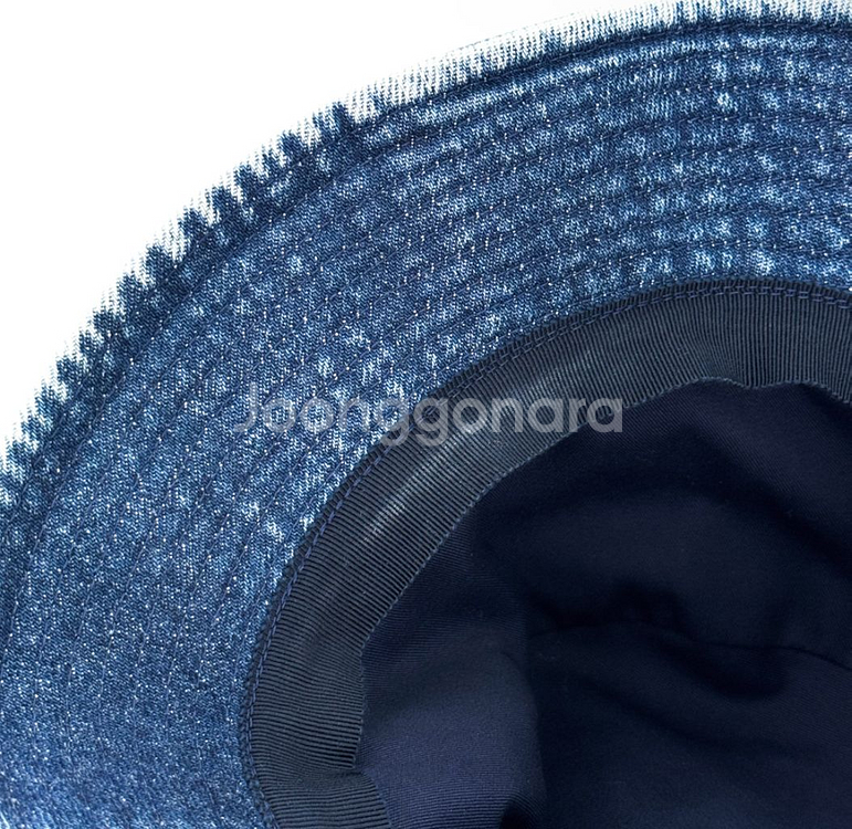 [M] 셀린느 유니온 워시 데님 버킷햇 벙거지 모자--5