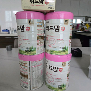 파스퇴르 위드맘 제왕 100일분유 750g4캔