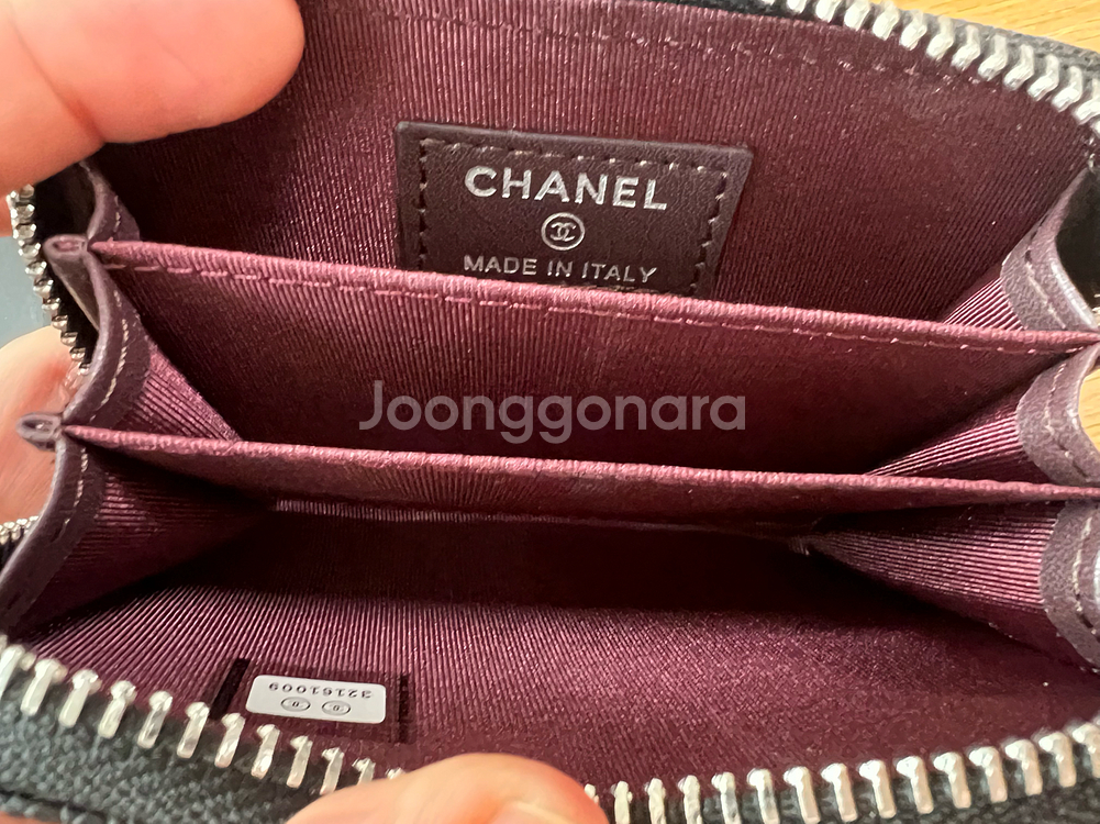 샤넬카드지갑--3