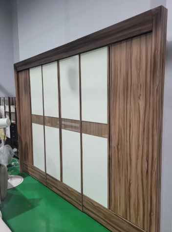 10자 월넛투톤 장롱--2