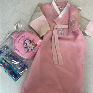 여아 한복 세트