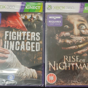 xbox360 키넥트 게임 2종 미개봉 팝니다