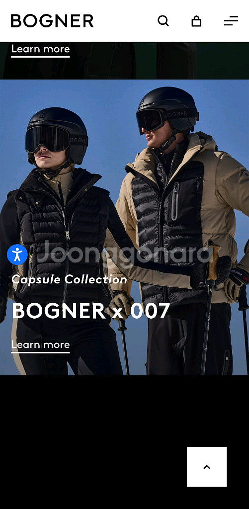 (가격인하) 정품 독일 Bogner 보그너 원피스 스키복 / SIZE 38--1
