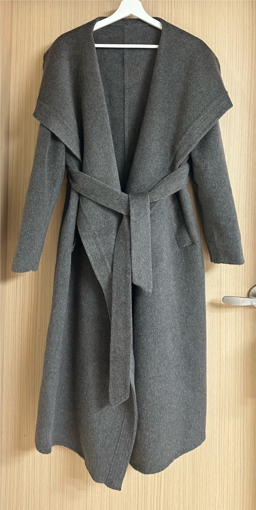 신상 막시코트 핸드메이드 빅카라숄코트 알파카코트 고퀄