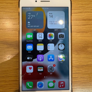 아이폰8 플러스 B급 (새케이블 포함)