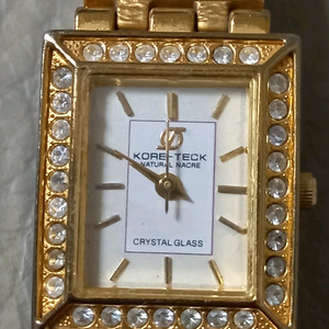 미사용 금장 여성용 시계