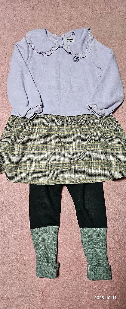 레노마키즈 기모 원피스.기모레깅스 130--0