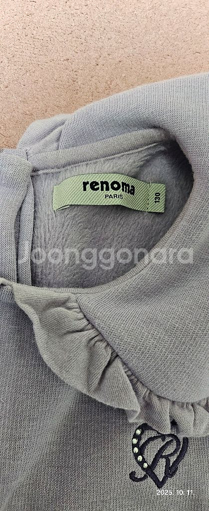 레노마키즈 기모 원피스.기모레깅스 130--1