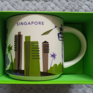 스타벅스 싱가포르 유아히어 머그 (시티머그)