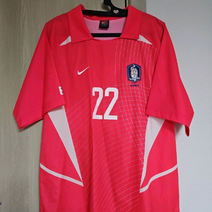 2002년 나이키 정품 대한민국 유니폼 축구 국대 유니 이미지