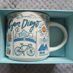 스타벅스 샌디에고 빈데어 머그 (시티머그)